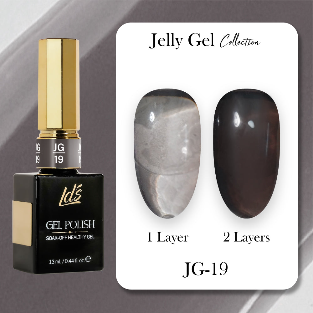 LDS Gel Polish JG-19 - Jelly Gel Collection