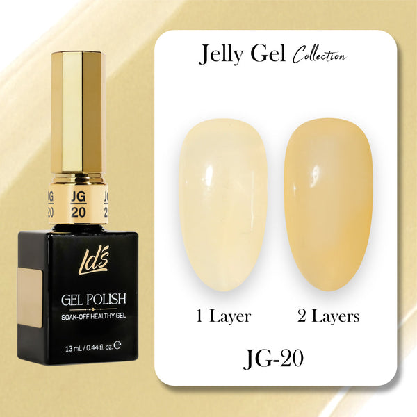 LDS Gel Polish JG Set 36 Colors - Jelly Gel Collection