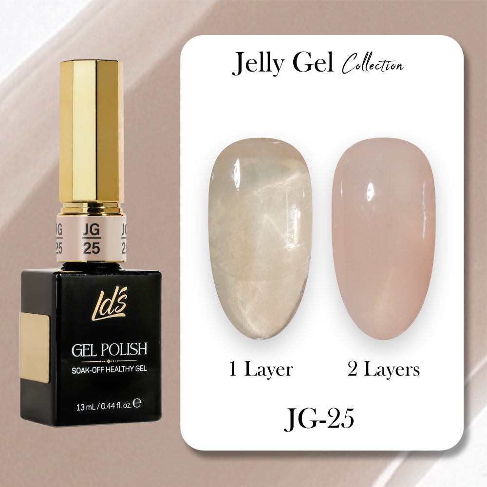 LDS Gel Polish JG-25 - Jelly Gel Collection