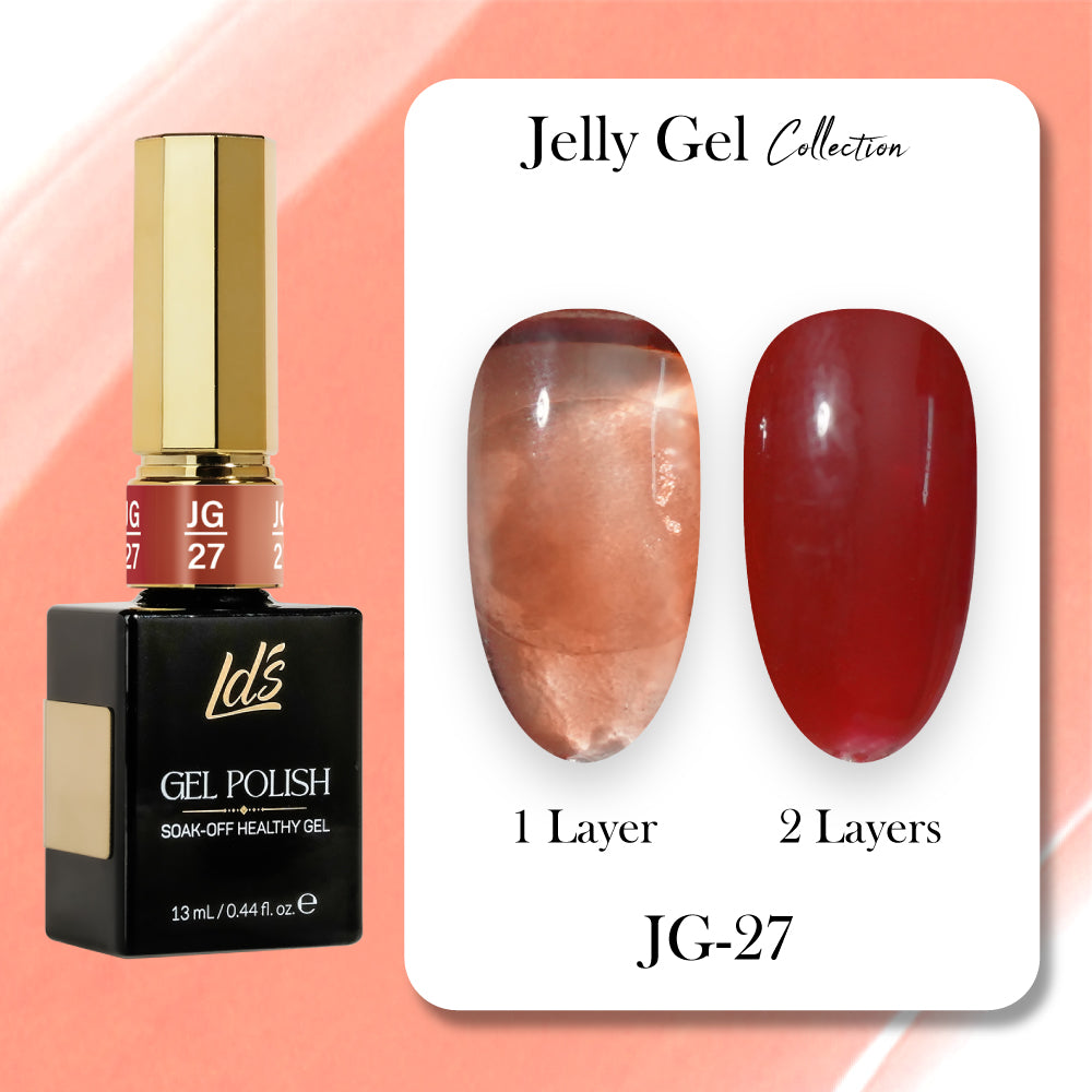 LDS Gel Polish JG-27 - Jelly Gel Collection