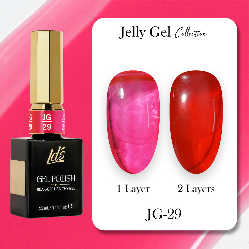 LDS Gel Polish JG-29 - Jelly Gel Collection