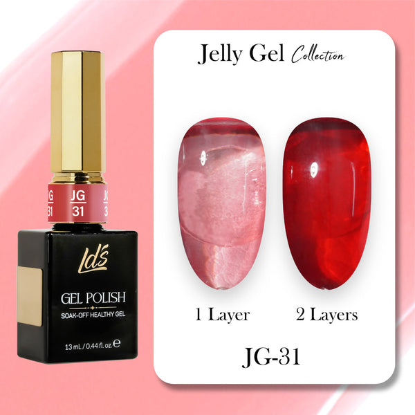 LDS Gel Polish JG Set 36 Colors - Jelly Gel Collection