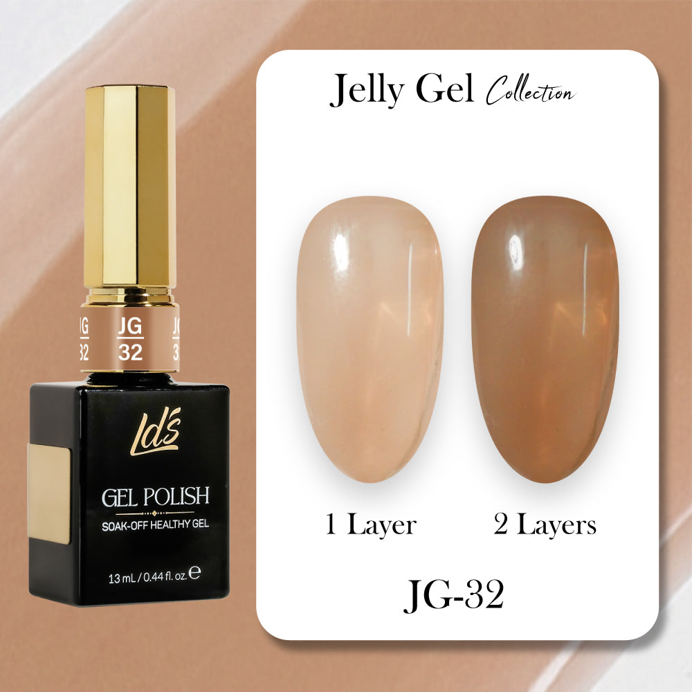 LDS Gel Polish JG-32 - Jelly Gel Collection