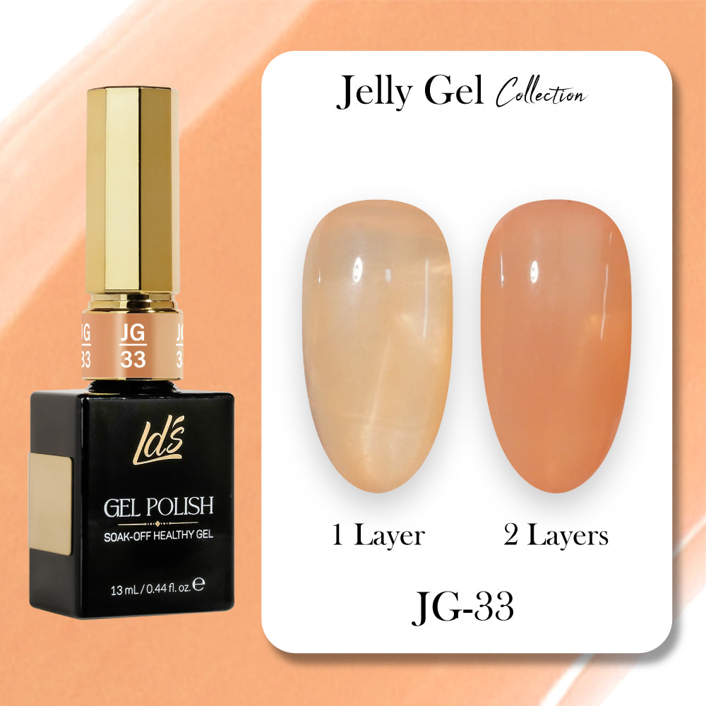 LDS Gel Polish JG-33 - Jelly Gel Collection