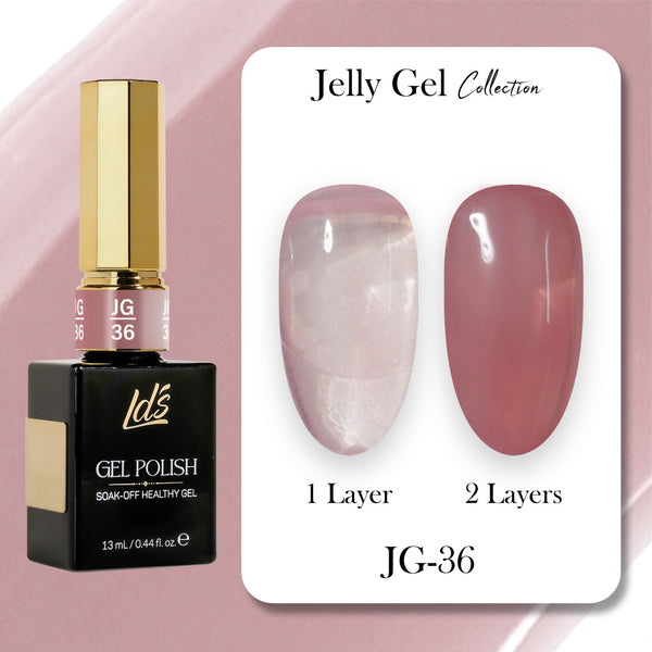 LDS Gel Polish JG-36 - Jelly Gel Collection