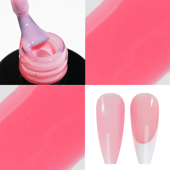 Jelly Gel Polish Colors - LDS 03 Carnation Pink - Nude Collection