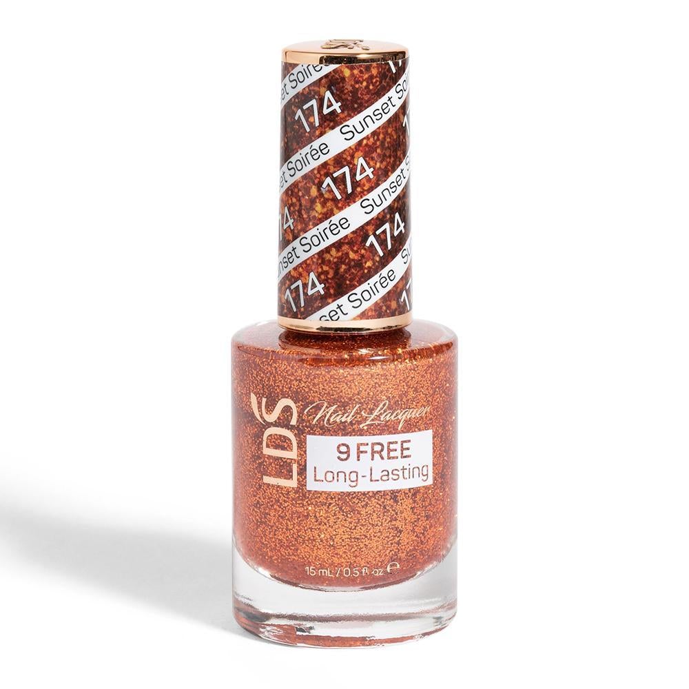 LDS 174 Sunset Soirée - LDS Nail Lacquer 0.5oz