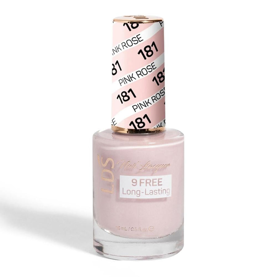 LDS 181 Pink Rose - LDS Nail Lacquer 0.5oz