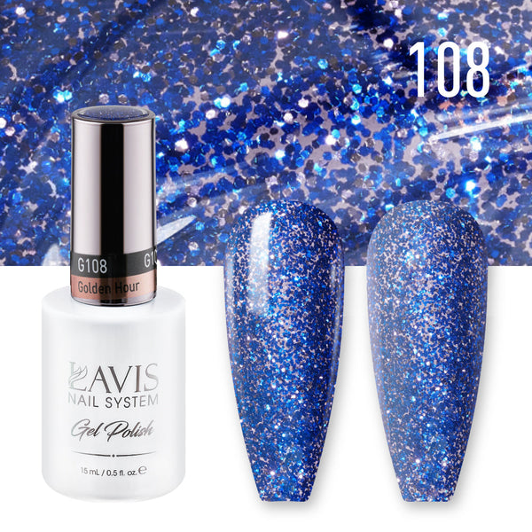 LAVIS Nail Lacquer - 108 Golden Hour - 0.5oz