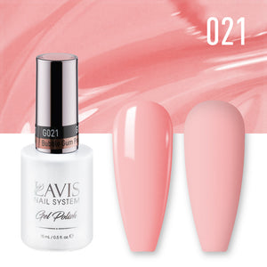 LAVIS Nail Lacquer - 021 Bubble Gum Pop Gum - 0.5oz