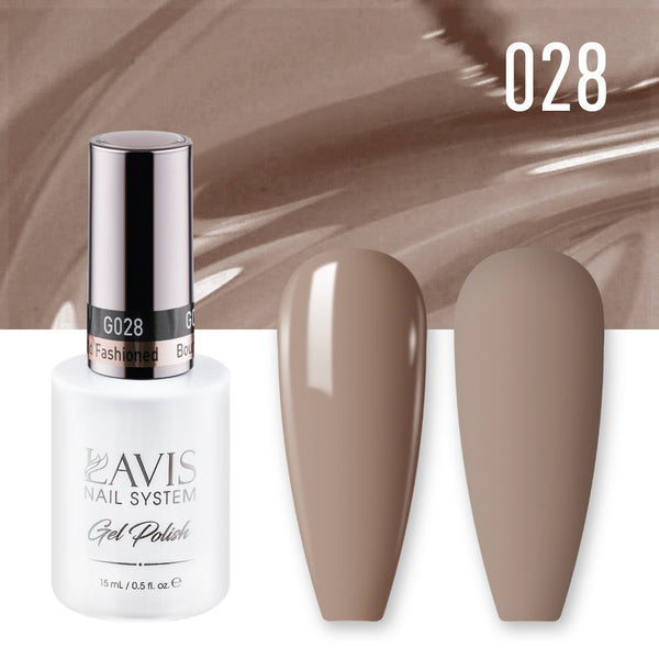 LAVIS Nail Lacquer - 028 Bourbon Old Fashioned - 0.5oz