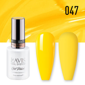 LAVIS Nail Lacquer - 047 Sunflower Delight - 0.5oz