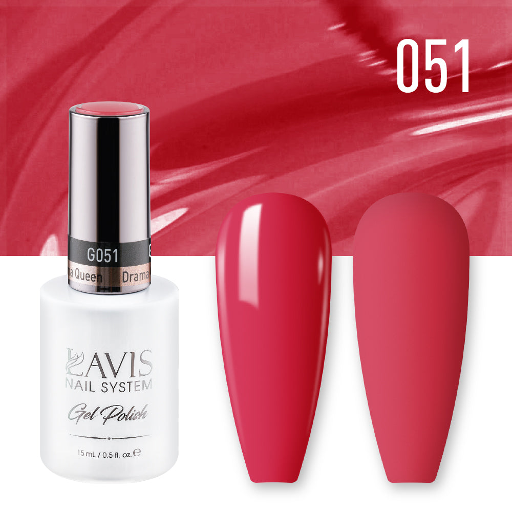 LAVIS 051 Drama Queen - Gel Polish 0.5oz