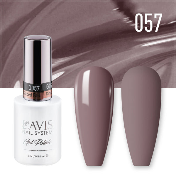 LAVIS Nail Lacquer - 057 Cinnamon Spiced Fall - 0.5oz