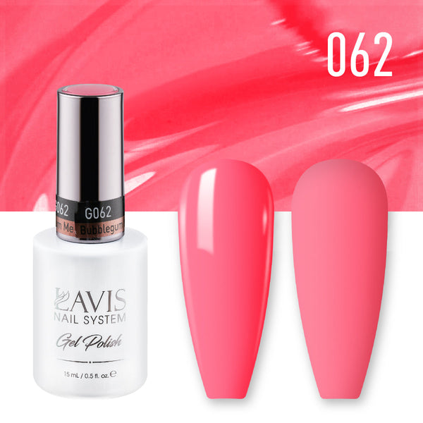 LAVIS Nail Lacquer - 062 Bubblegum Me - 0.5oz