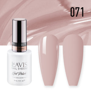 LAVIS Nail Lacquer - 071 Coconut - 0.5oz