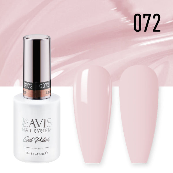 LAVIS 072 Lace - Gel Polish 0.5oz