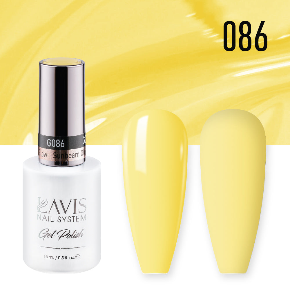 LAVIS Nail Lacquer - 086 Sunbeam Glow - 0.5oz