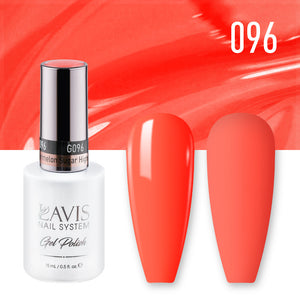 LAVIS Nail Lacquer - 096 Watermelon Sugar High - 0.5oz