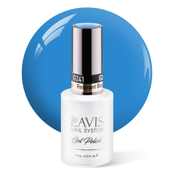 LAVIS 241 (Ver 2) Resonant Blue - Gel Polish 0.5oz