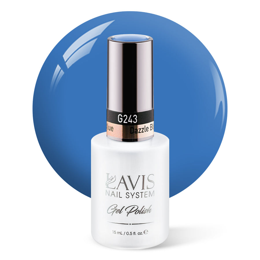 LAVIS 243 (Ver 2) Dazzle Blue - Gel Polish 0.5oz