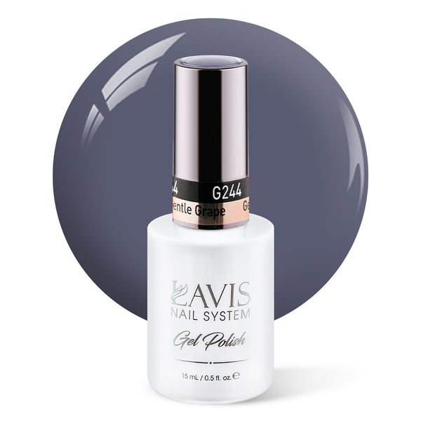 LAVIS 244 (Ver 2) Gentle Grape - Gel Polish 0.5oz