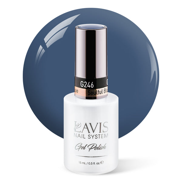 LAVIS 246 (Ver 2) Soulful Blue - Gel Polish 0.5oz