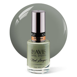 LAVIS Nail Lacquer - 247 (Ver 2) Edamame - 0.5oz