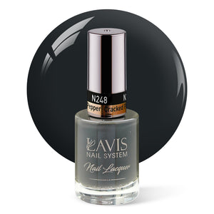 LAVIS Nail Lacquer - 248 (Ver 2) Cracked Pepper - 0.5oz