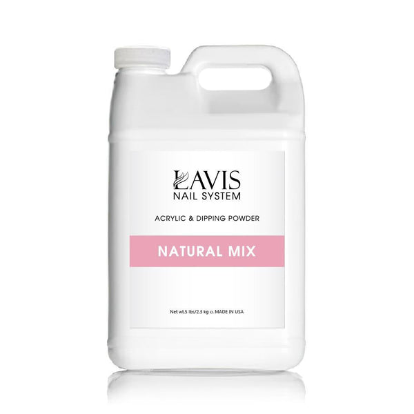 LAVIS Natural Mix - Acrylic & Dipping Powder - 80oz