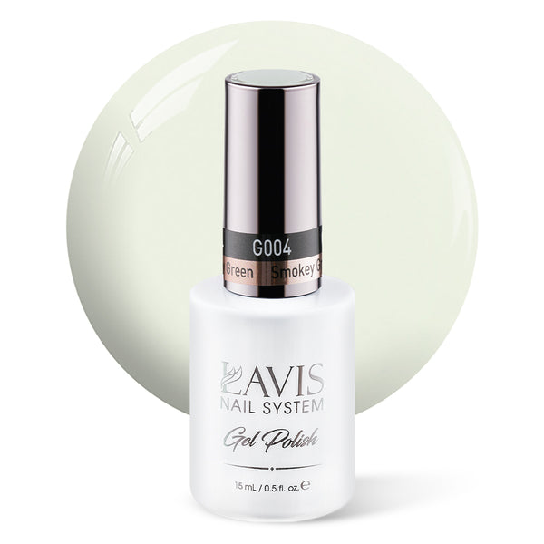 LAVIS 004 Smokey Green - Gel Polish 0.5oz