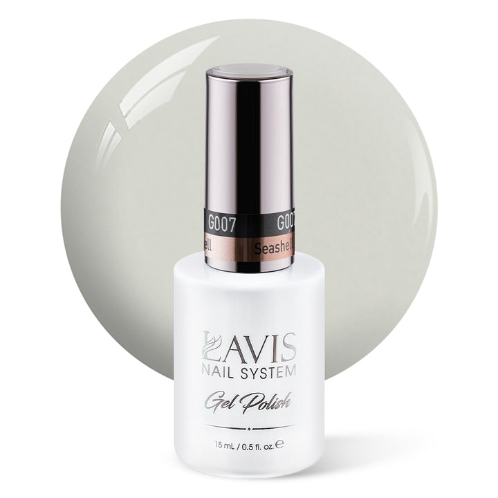 LAVIS 007 Seashell - Gel Polish 0.5oz