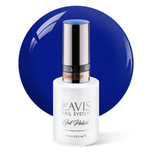 LAVIS 026 Classic Blue - Gel Polish 0.5oz