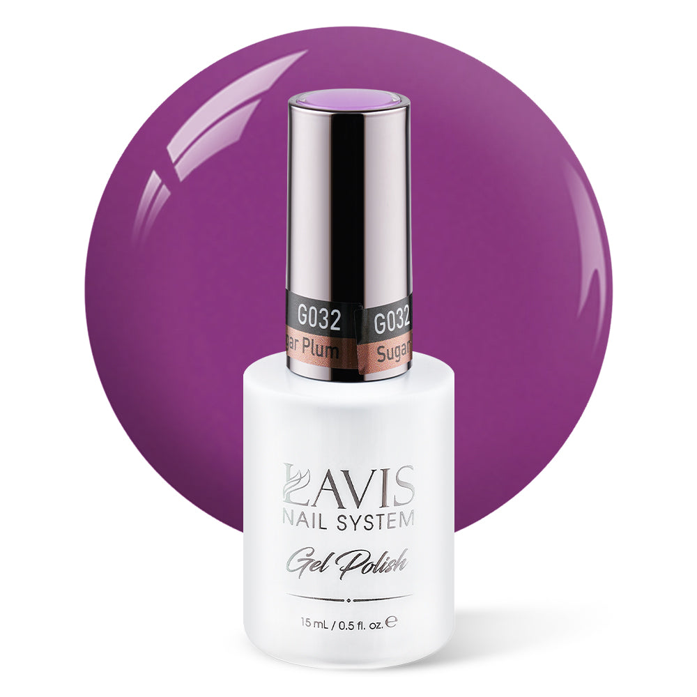 LAVIS 032 Sugar Plum - Gel Polish 0.5oz