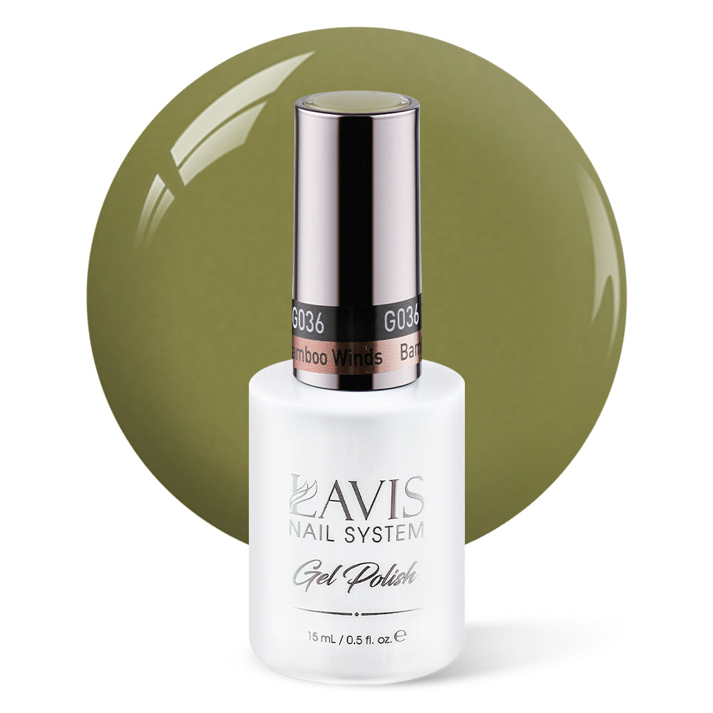 LAVIS 036 Bamboo Winds - Gel Polish 0.5oz