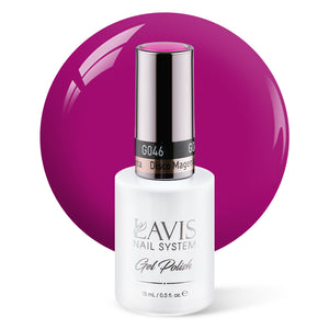 LAVIS 046 Disco Magenta - Gel Polish 0.5oz