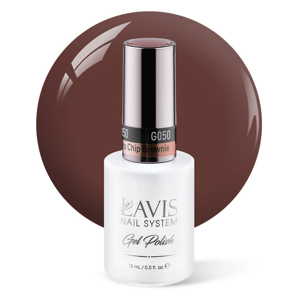 LAVIS 050 Choco Chip Brownie - Gel Polish 0.5oz