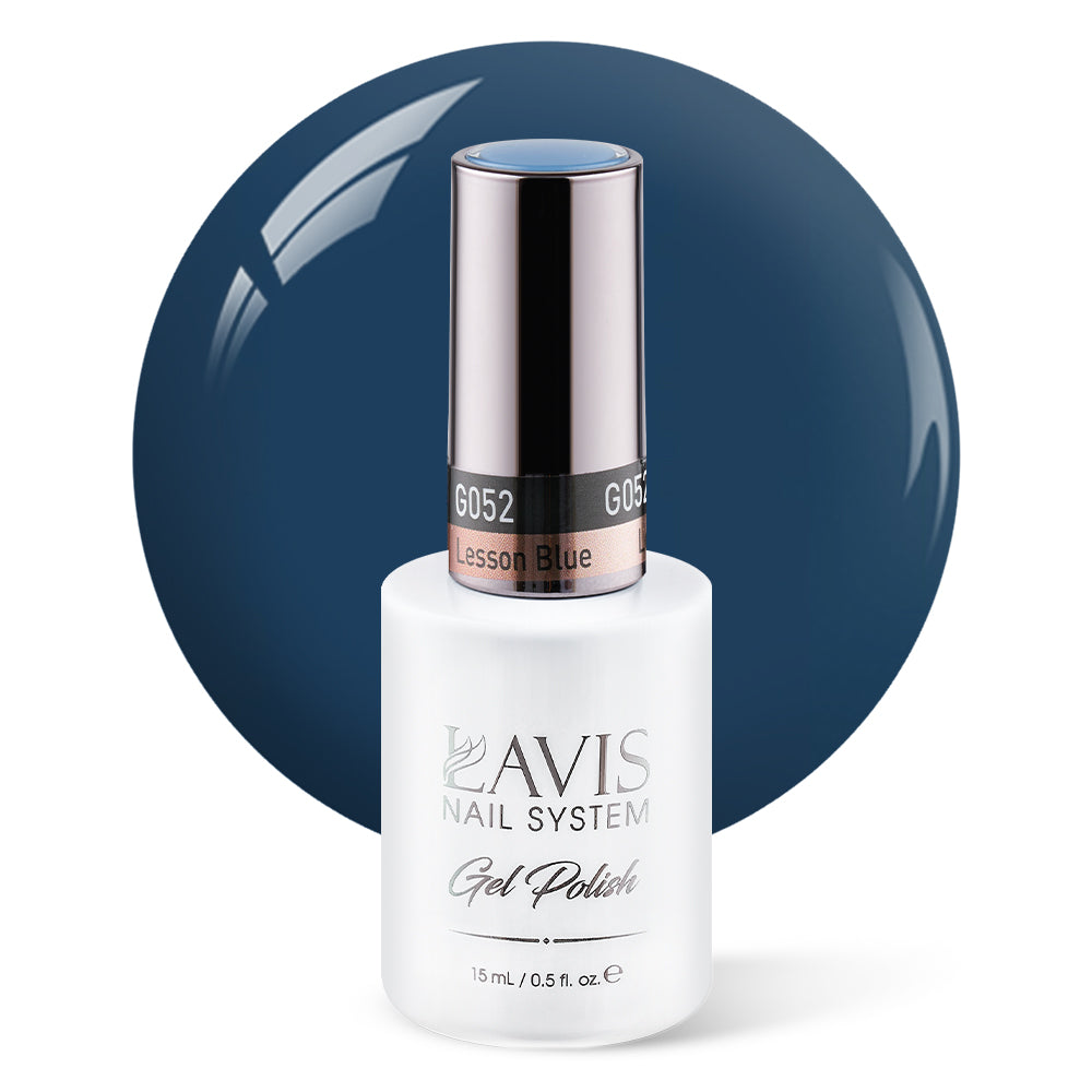 LAVIS 052 Lesson Blue - Gel Polish 0.5oz