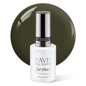 LAVIS 053 Dark Khaki - Gel Polish 0.5oz