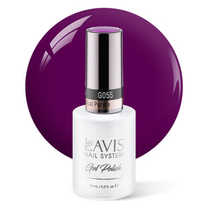 LAVIS 055 Mystical Purple - Gel Polish 0.5oz