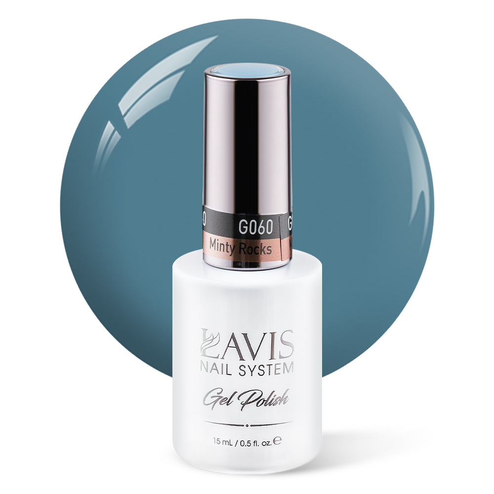 LAVIS 060 Minty Rocks - Gel Polish 0.5oz