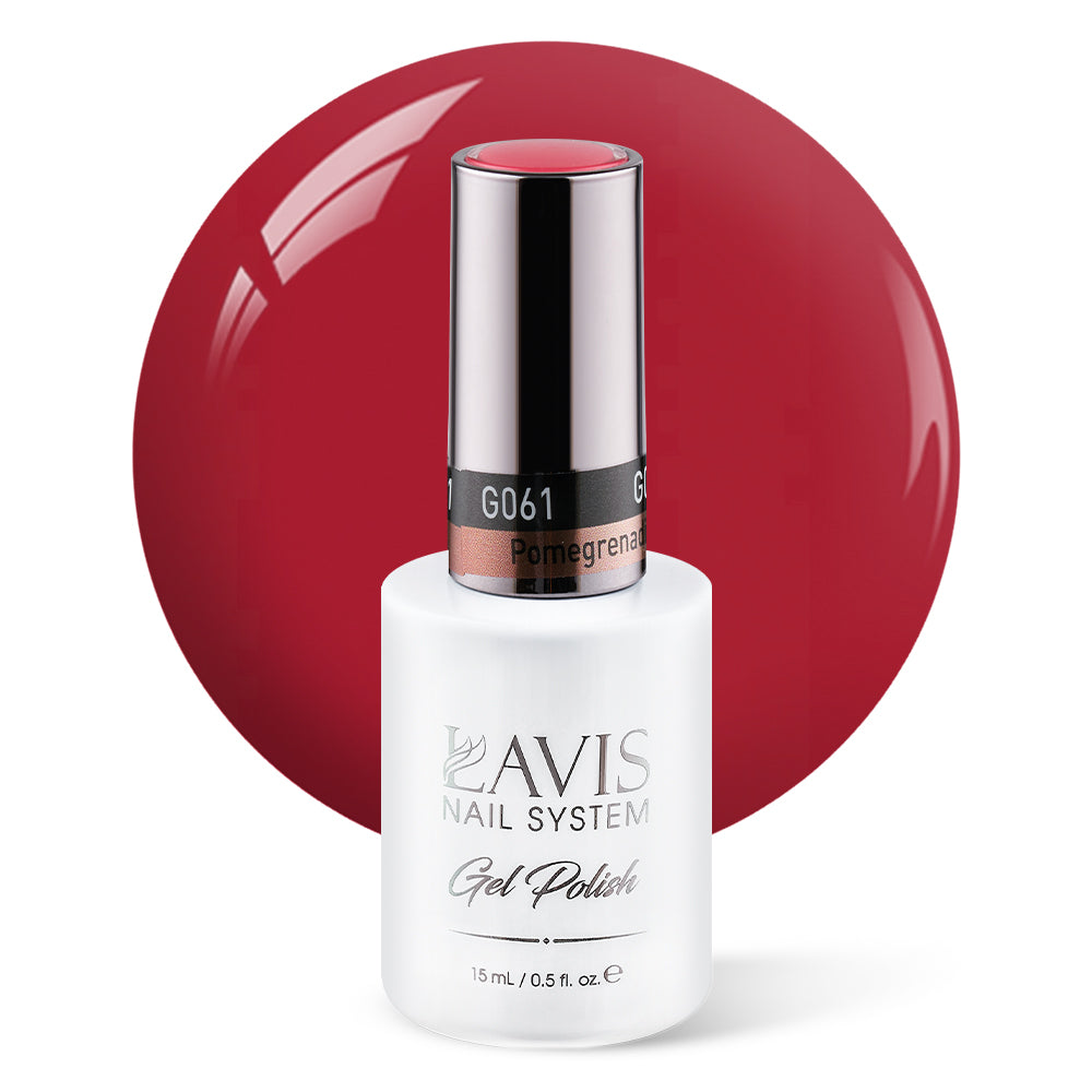 LAVIS 061 Pomegrenadine - Gel Polish 0.5oz