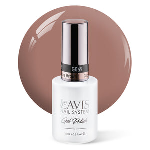 LAVIS 069 Cocoa Brown - Gel Polish 0.5oz