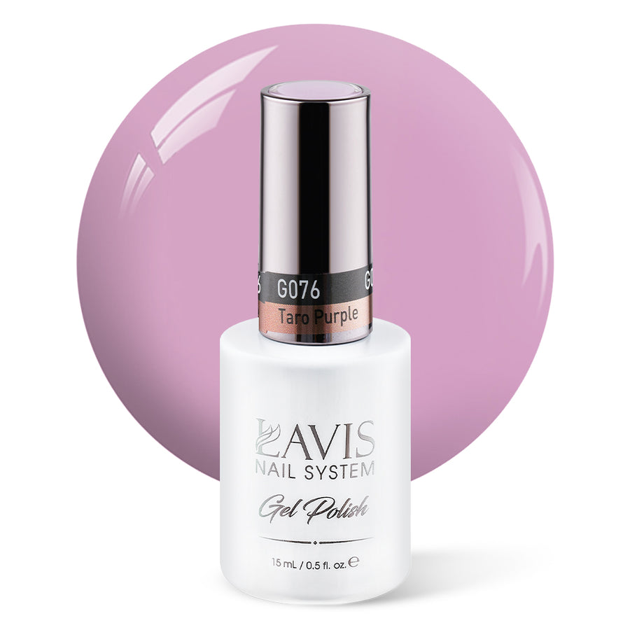 LAVIS 076 Taro Purple - Gel Polish 0.5oz