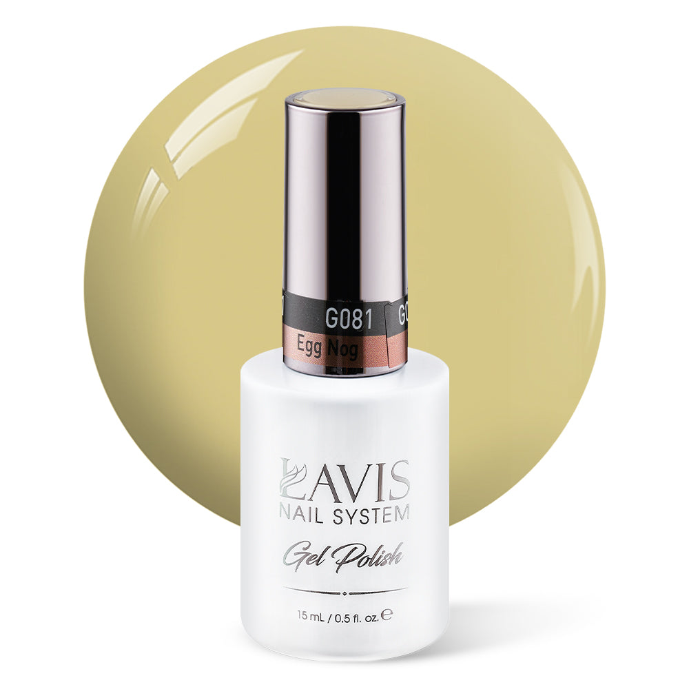 LAVIS 081 Egg Nog - Gel Polish 0.5oz