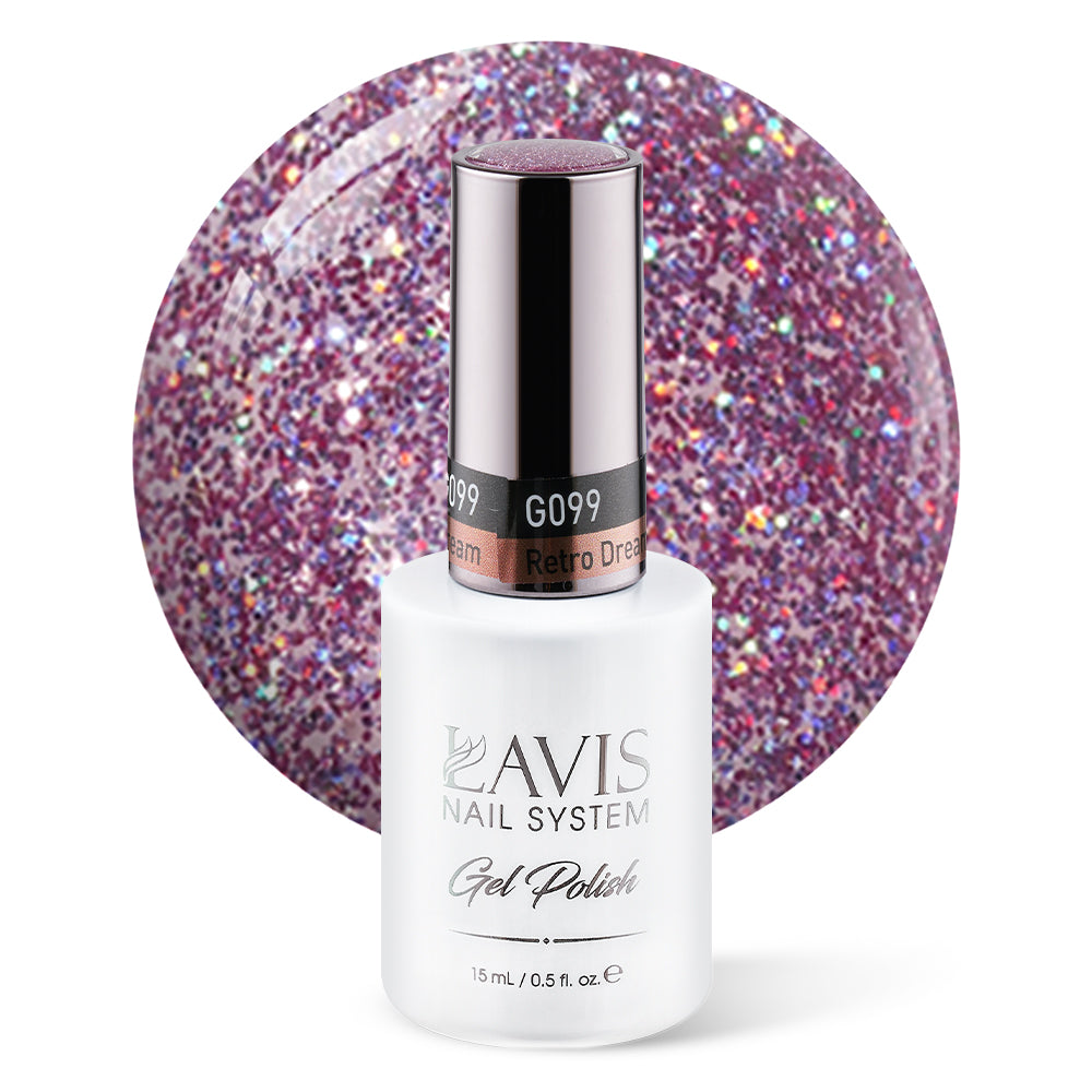 LAVIS 099 Retro Dream - Gel Polish 0.5oz