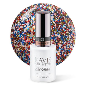 LAVIS 102 Kaleidoscope - Gel Polish 0.5oz