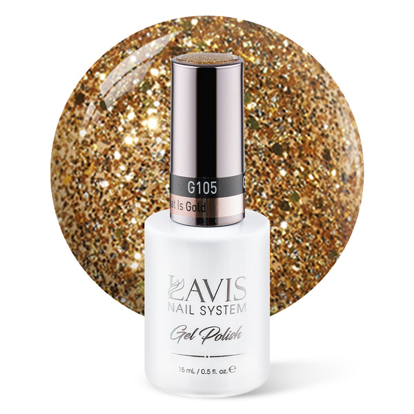 LAVIS 105 All That Is Gold - Gel Polish 0.5oz