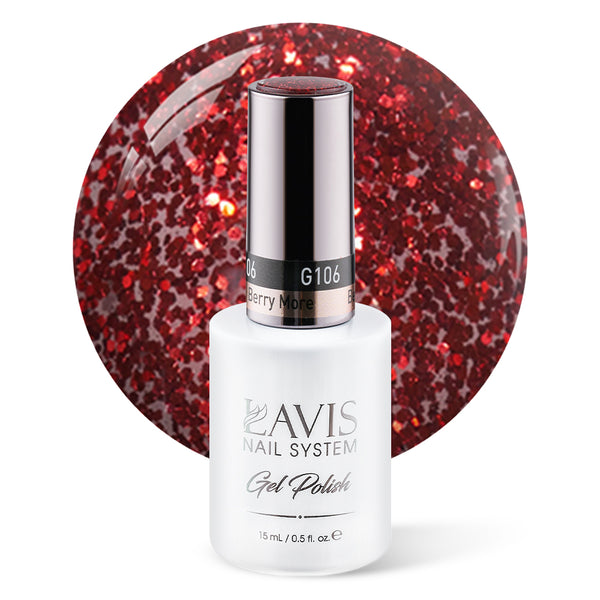 LAVIS 106 Berry More - Gel Polish 0.5oz