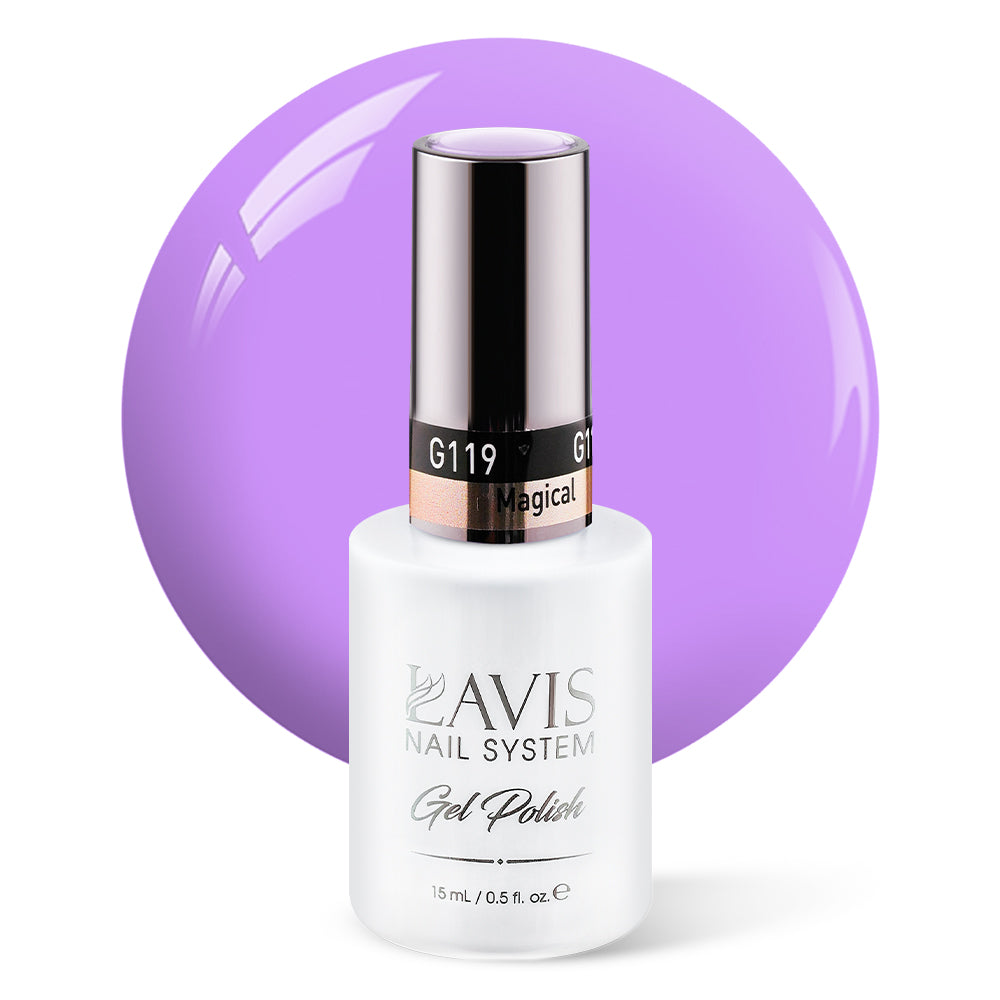 LAVIS 119 Magical - Gel Polish 0.5 oz